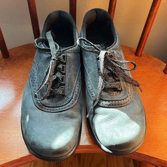 SAS Walk Easy Lace Up Walking Shoe Color Nero Size 8.5 - Picture 10 of 11